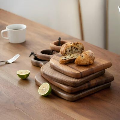 Schneidebretter aus Walnussholz – 2er-Set & Nachhaltig | Stilvolles Küchenzubehör