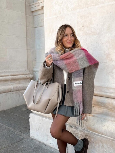 Izola Vintage Eleganz | Geräumige Leder Tote Bag für Damen