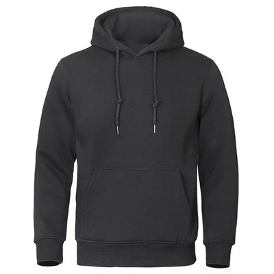 Herren Klassischer Pullover Kapuzenpulli