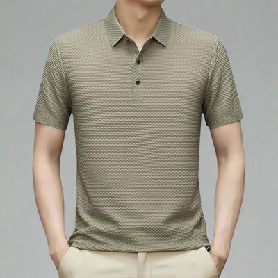 OLYMPS Polo Shirt | Atmungsaktives Herren Poloshirt Kurzarm | Poloshirt Herren Slim Fit