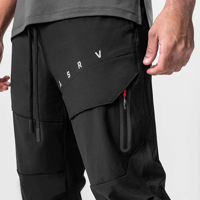 Jogginghose für Herren - Slim fit Cargohose mit elastischem Bund