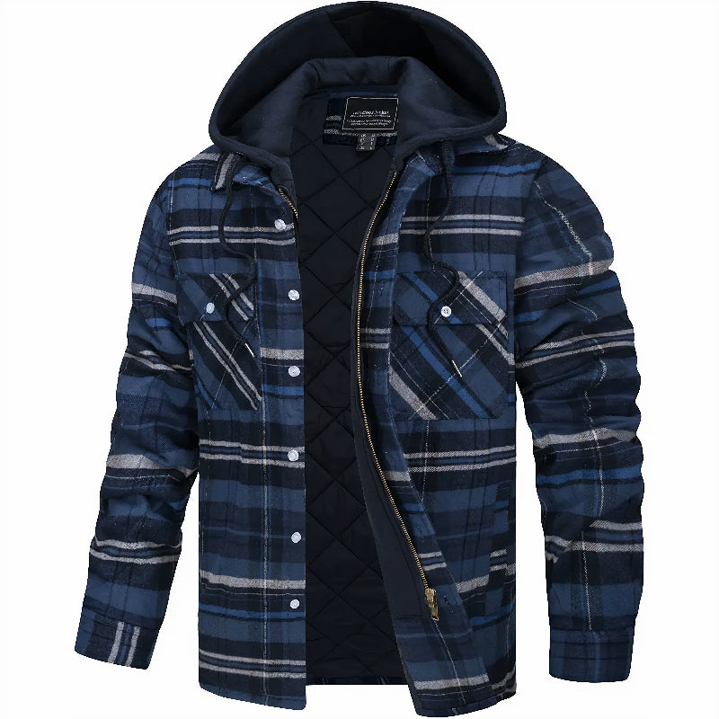 Stylische Herren-Winterjacke mit Futter – warm und vielseitig für alle Gelegenheiten