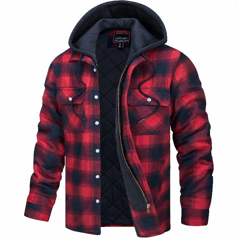 Stylische Herren-Winterjacke mit Futter – warm und vielseitig für alle Gelegenheiten