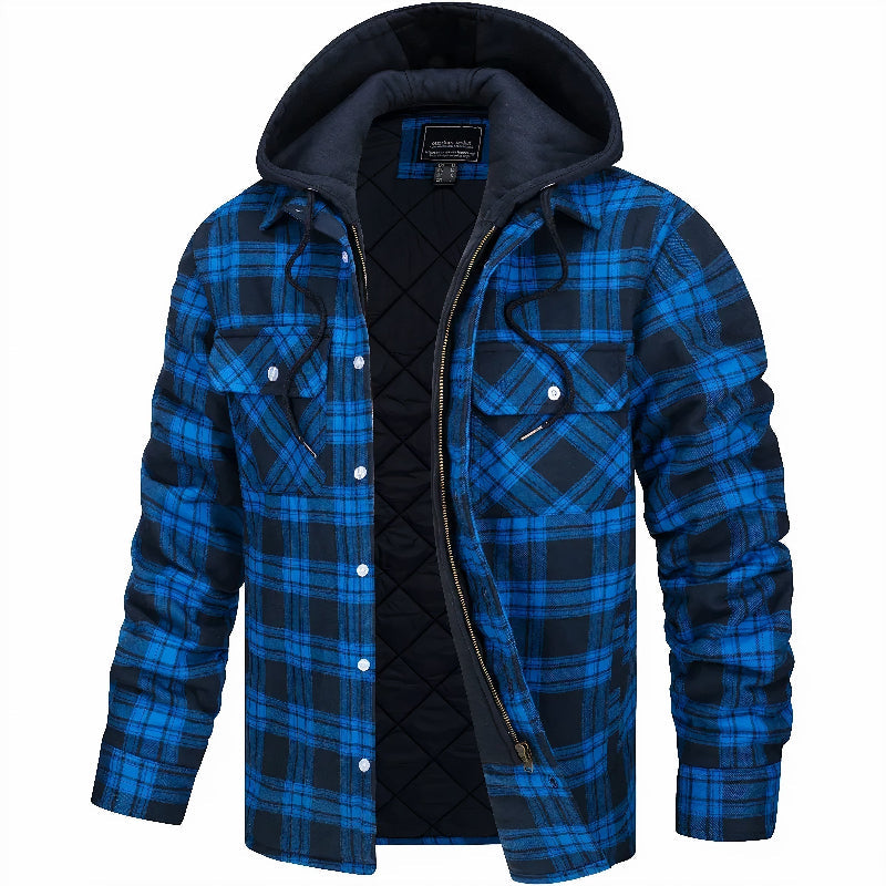 Stylische Herren-Winterjacke mit Futter – warm und vielseitig für alle Gelegenheiten