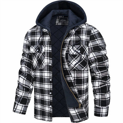 Stylische Herren-Winterjacke mit Futter – warm und vielseitig für alle Gelegenheiten