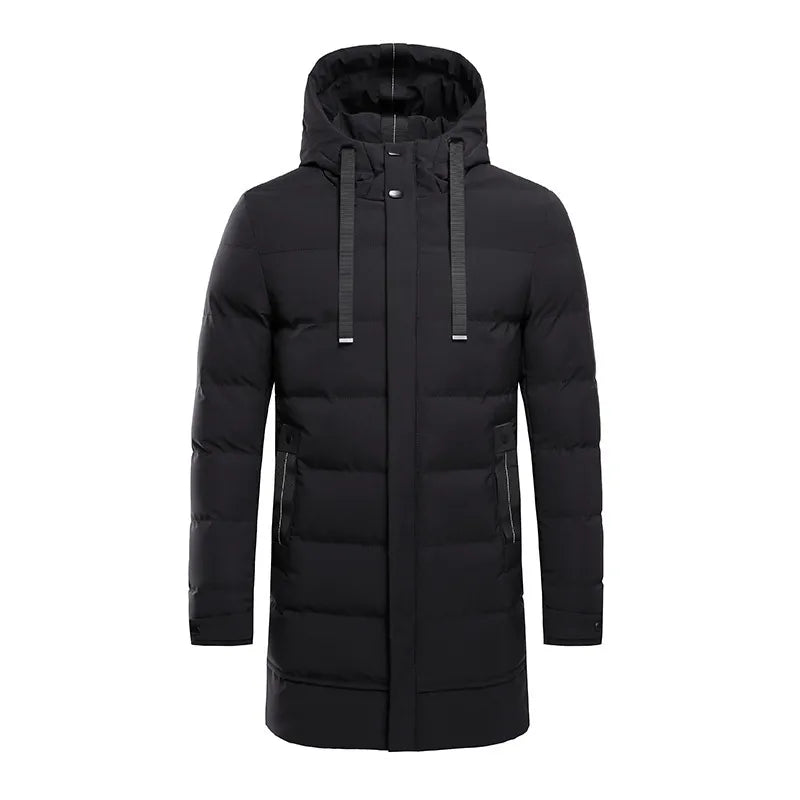 Stylischer Winter-Daunenmantel für Herren – perfekt für kalte Tage