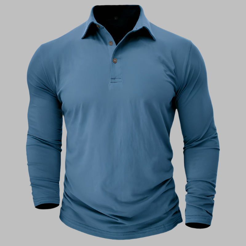 Poloshirt für Herren – Langarm-Poloshirt Für Sommer