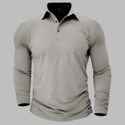 Poloshirt für Herren – Langarm-Poloshirt Für Sommer
