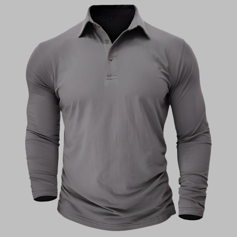 Poloshirt für Herren – Langarm-Poloshirt Für Sommer