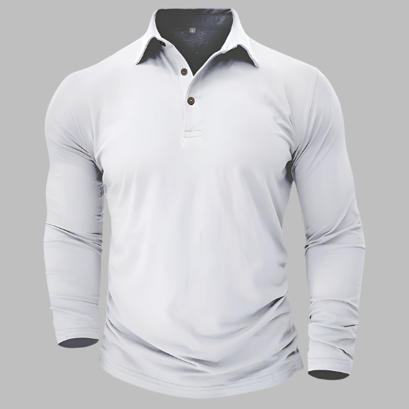 Poloshirt für Herren – Langarm-Poloshirt Für Sommer