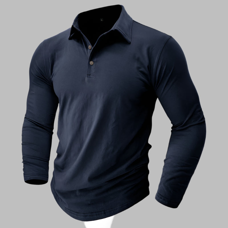 Poloshirt für Herren – Langarm-Poloshirt Für Sommer