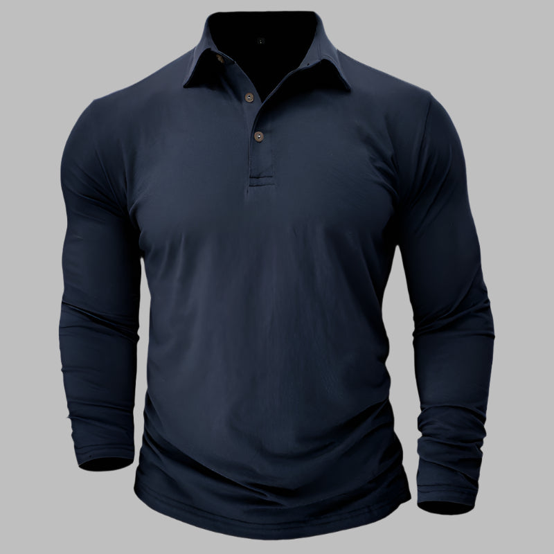 Poloshirt für Herren – Langarm-Poloshirt Für Sommer