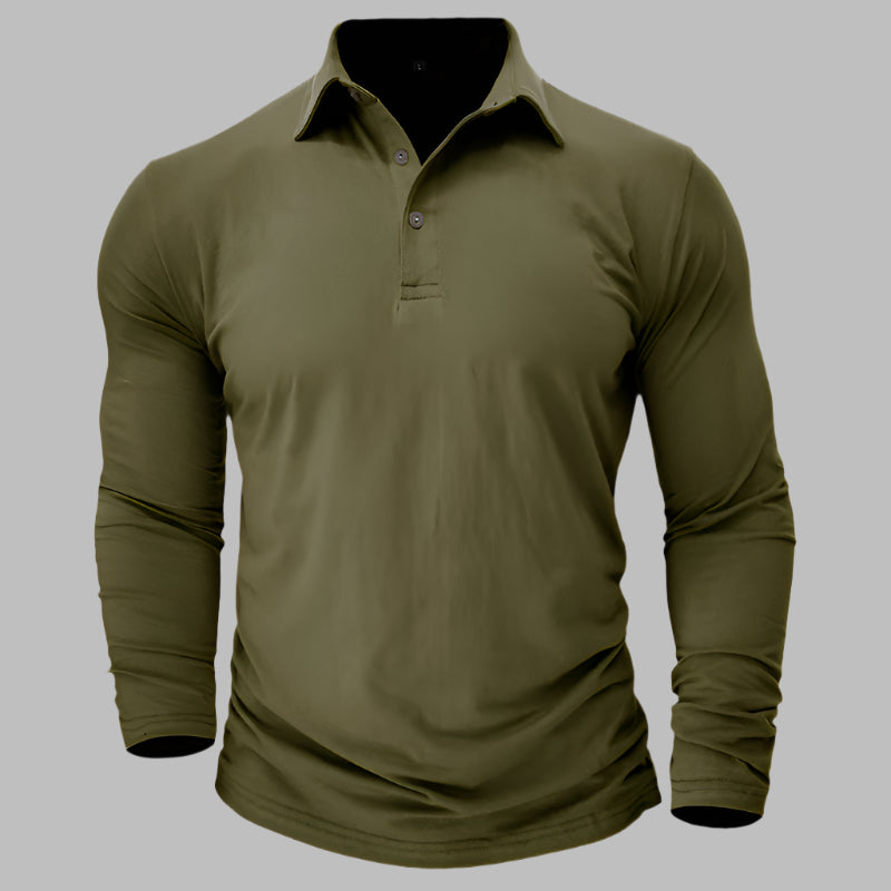 Poloshirt für Herren – Langarm-Poloshirt Für Sommer