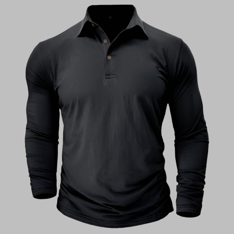 Poloshirt für Herren – Langarm-Poloshirt Für Sommer