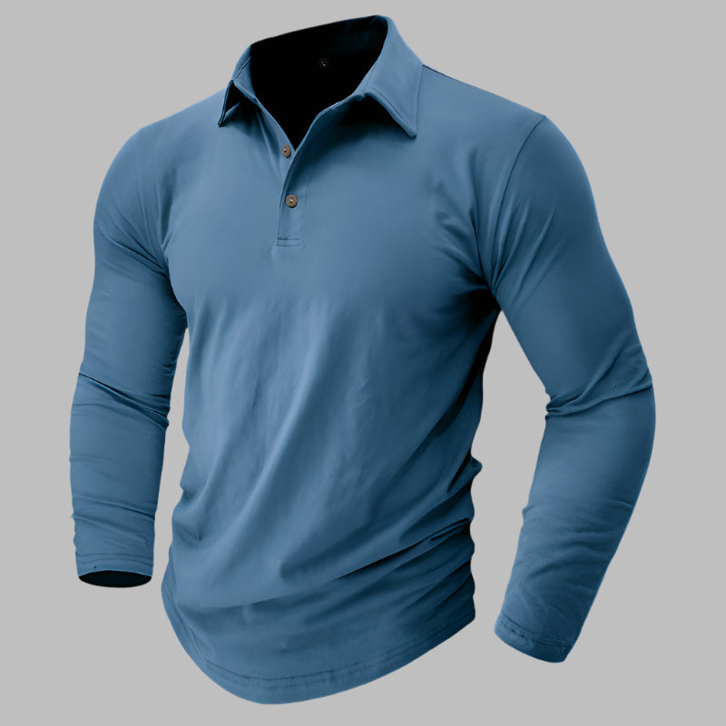 Poloshirt für Herren – Langarm-Poloshirt Für Sommer