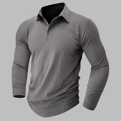 Poloshirt für Herren – Langarm-Poloshirt Für Sommer