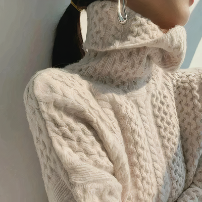 Heidi-Mode | Strickweicher Rollkragenpullover