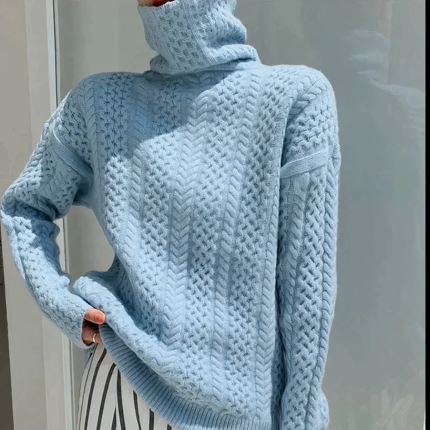 Heidi-Mode | Strickweicher Rollkragenpullover