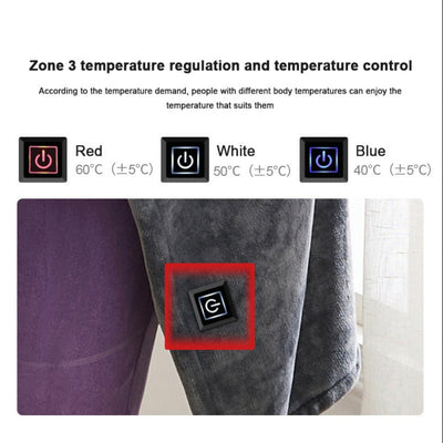WärmeGenuss Hoodie™ | Beheizte Kapuzendecke mit Kuschelkomfort