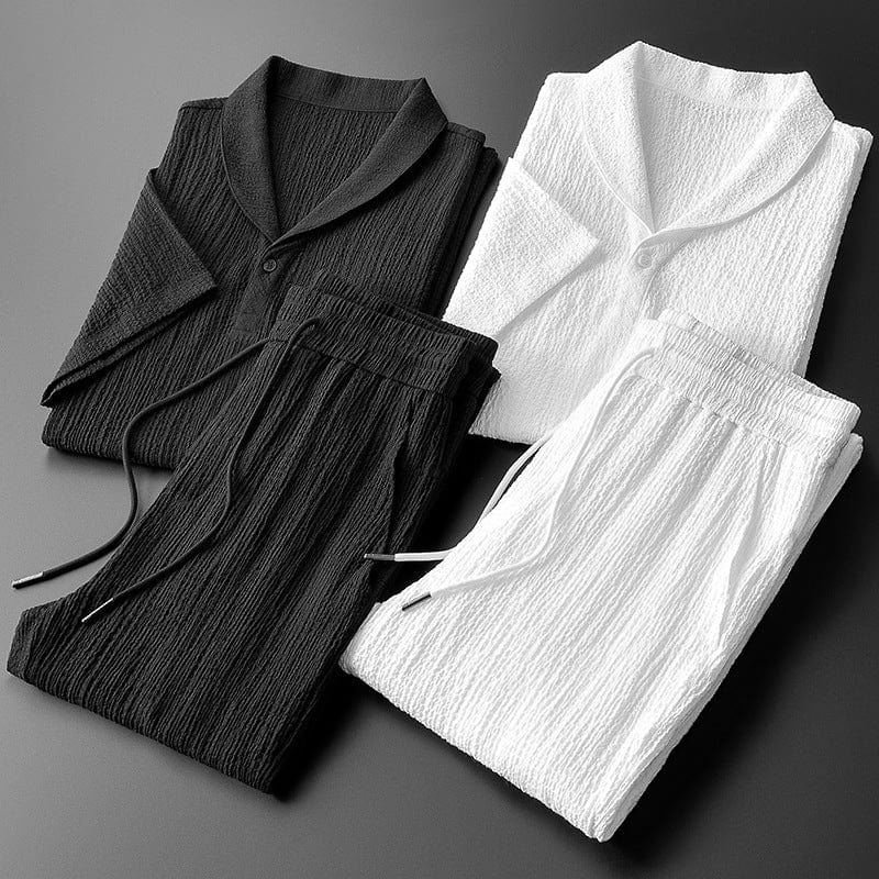 Herren Baumwoll-Leinen Set – Neylan