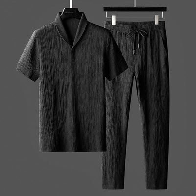 Herren Baumwoll-Leinen Set – Neylan