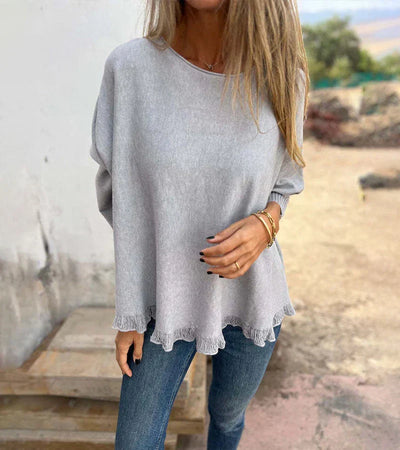 Esther Edler Pullover mit Fransen für Damen