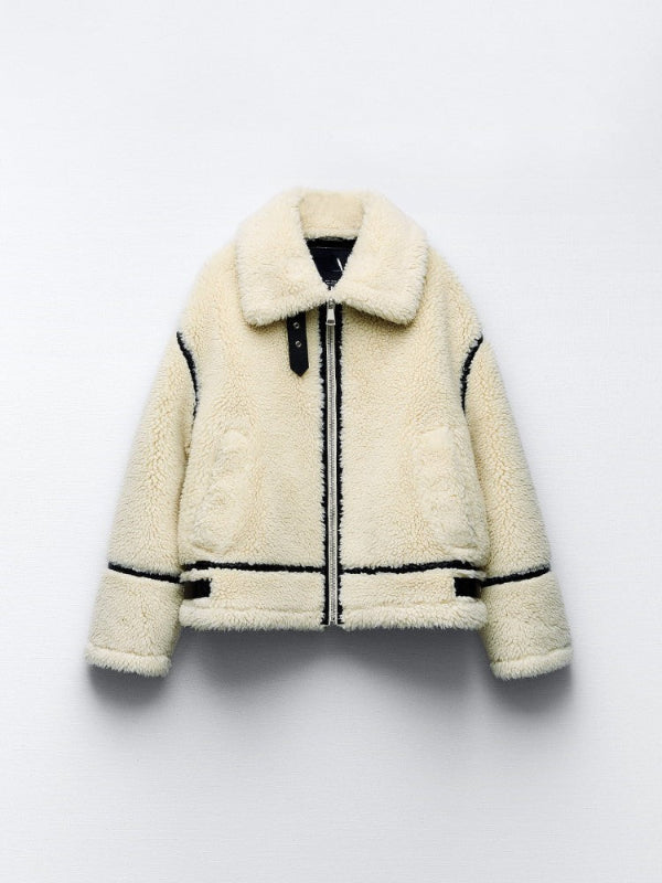 Teddyjacke aus Kunstfell für Damen – Elegante Winterjacke