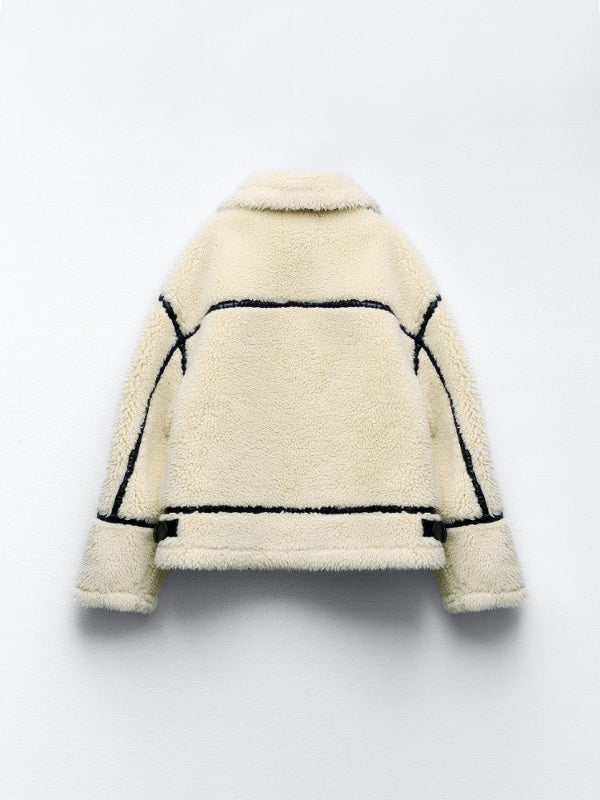 Teddyjacke aus Kunstfell für Damen – Elegante Winterjacke