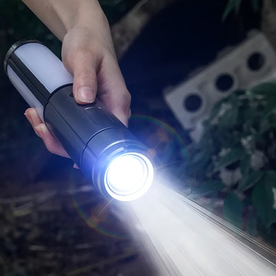 LED Campinglampe mit USB – Faltbar & Wiederaufladbar | 270° Schwenkarm & Mehrere Lichtmodi