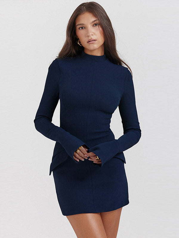 Heidi-Mode | Trendy Bodycon Mini Kleid