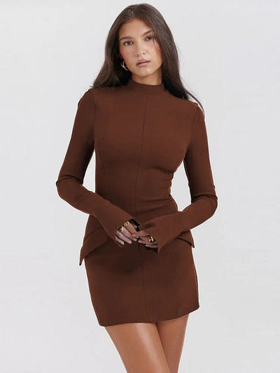 Heidi-Mode | Trendy Bodycon Mini Kleid