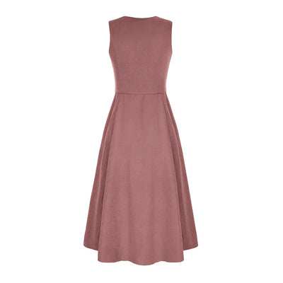 Renaissance Costume U-Neck High-Lo Overdress Tank