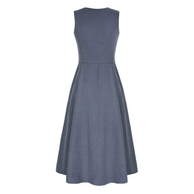 Renaissance Costume U-Neck High-Lo Overdress Tank