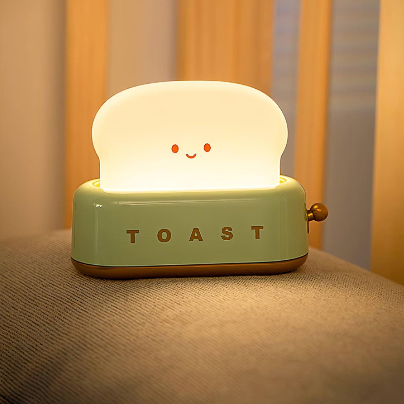 GlowToast Lampe – Tragbare Brot-Toast Cartoon LED Nachtlampe