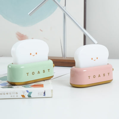 GlowToast Lampe – Tragbare Brot-Toast Cartoon LED Nachtlampe