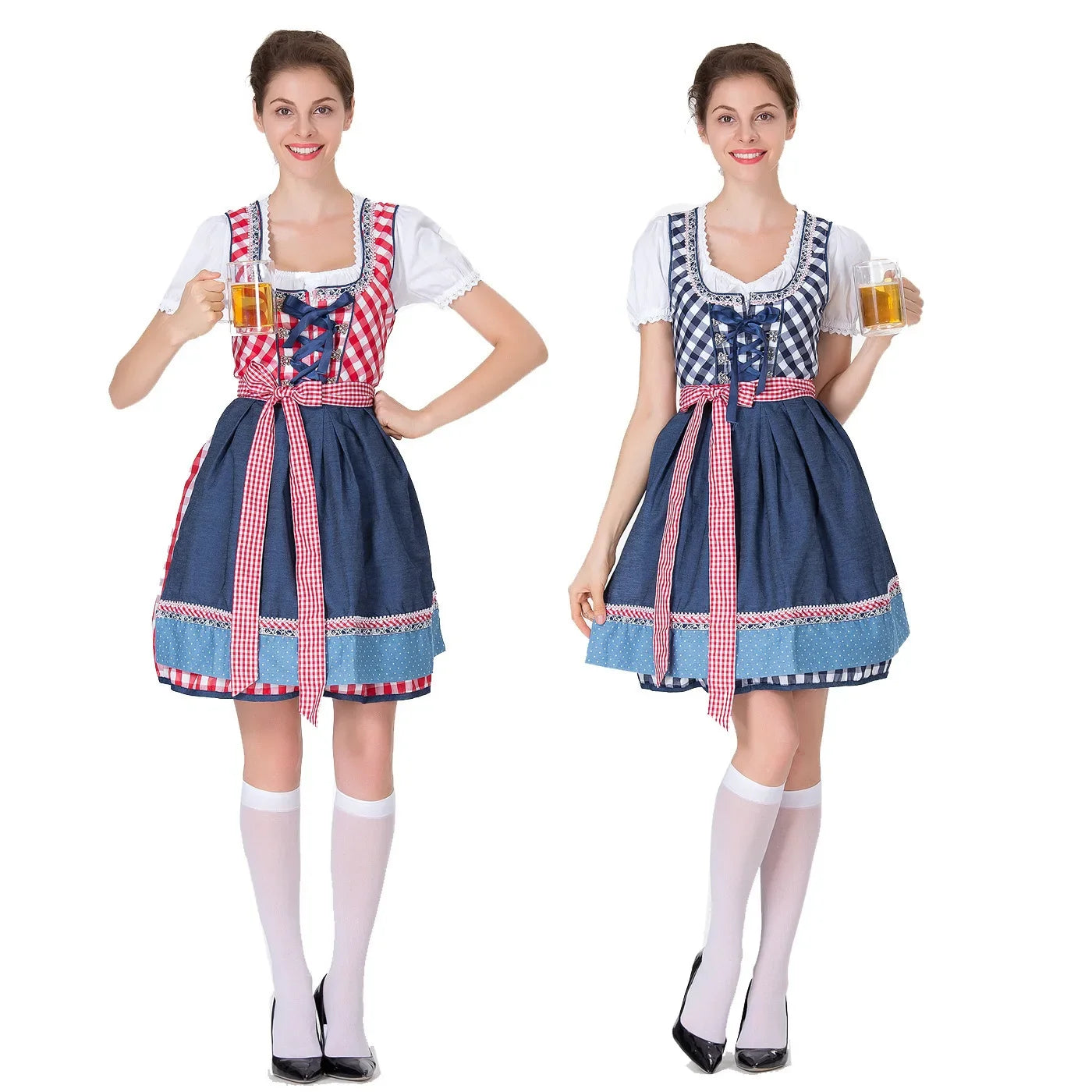 Nadine | Traditionelles Dirndlkleid mit Bluse und Schürze