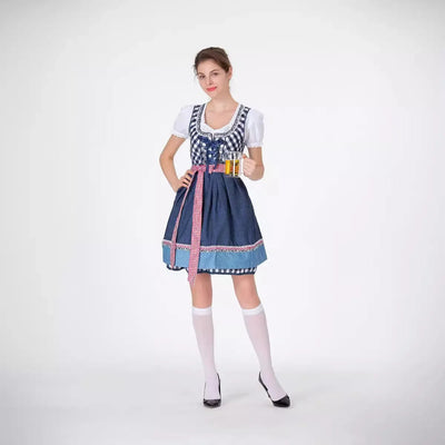 Nadine | Traditionelles Dirndlkleid mit Bluse und Schürze