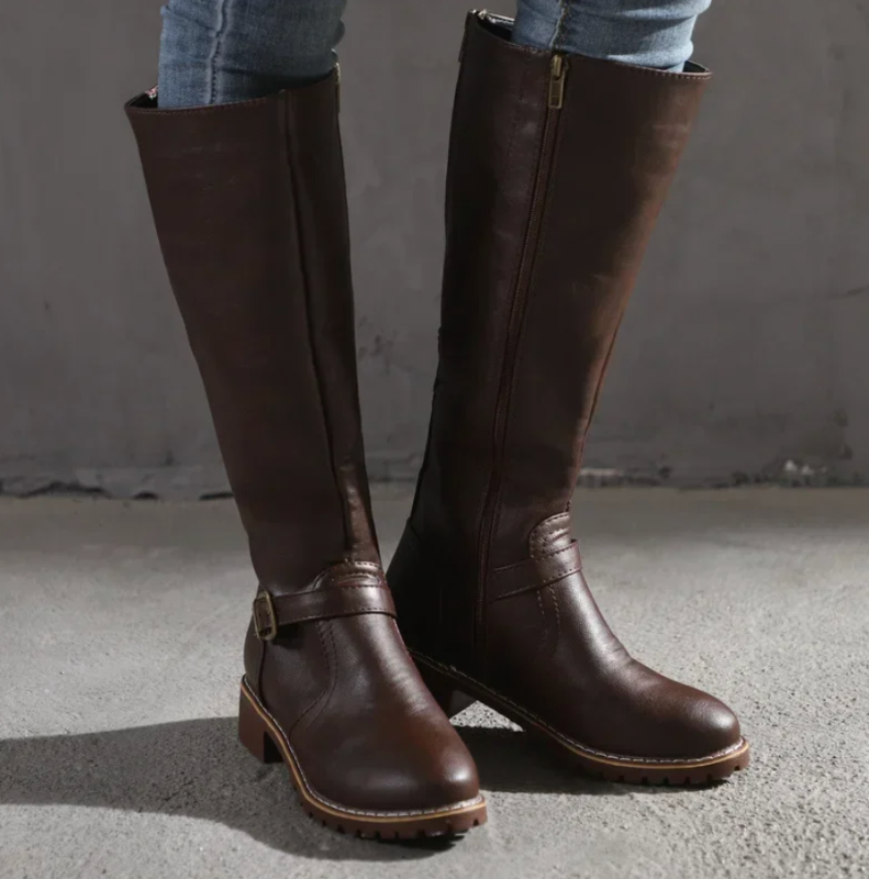 Trendige Damenstiefel mit Gelsohle – Stiefel für Alltag und Freizeit