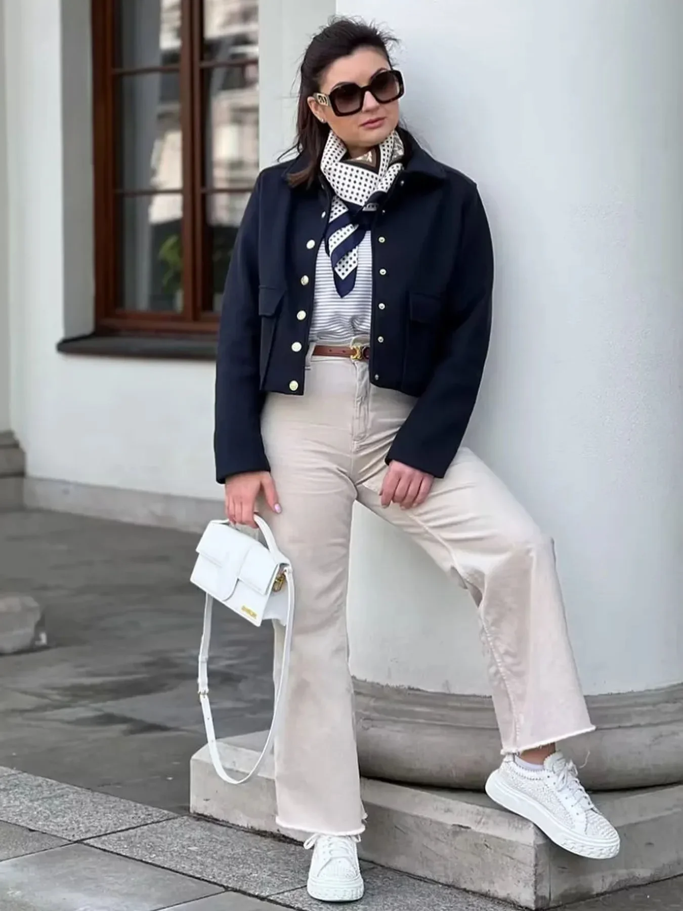 Bouclé Jacke für Damen – Trendige Cropped Übergangsjacken