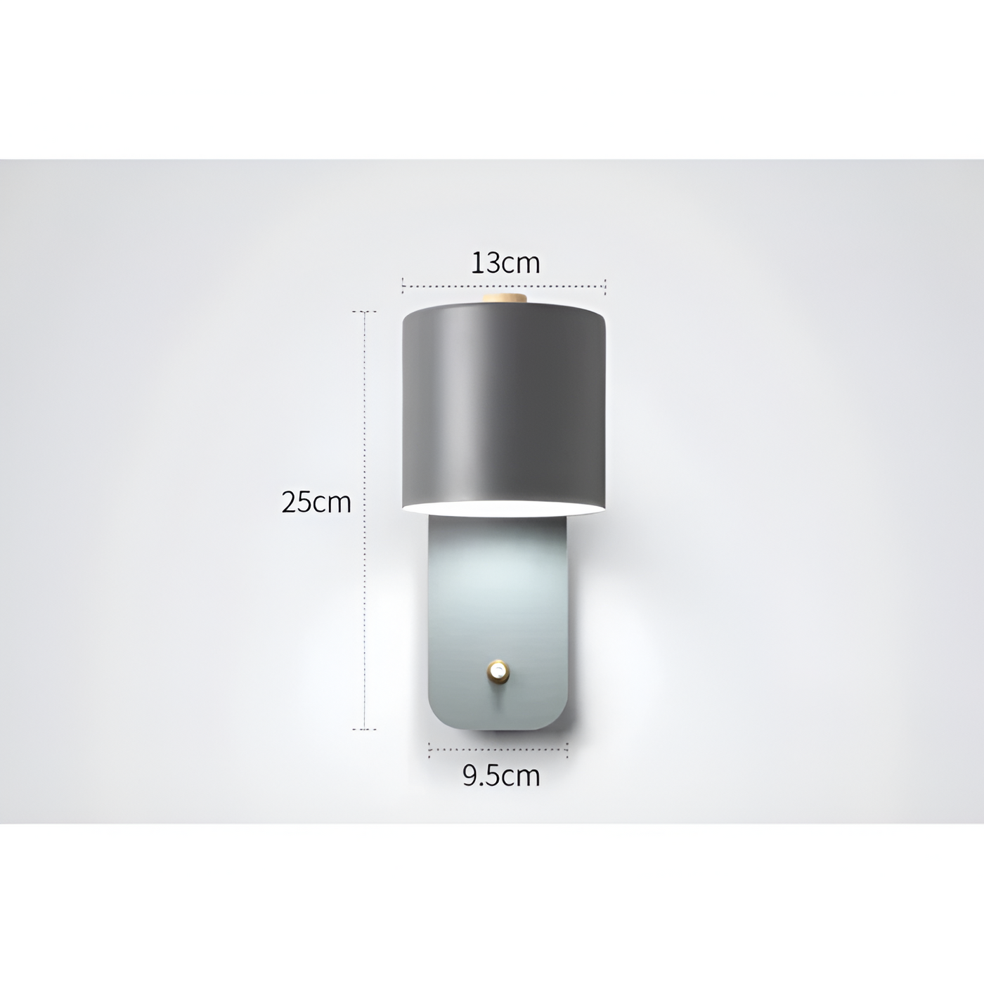 LED-Wandleuchte mit Schalter – Stilvolle Innenbeleuchtung für Wohnzimmer & Flur