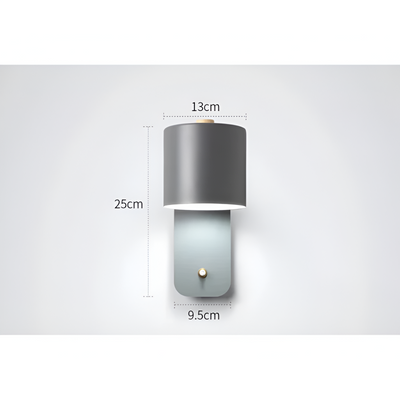 LED-Wandleuchte mit Schalter – Stilvolle Innenbeleuchtung für Wohnzimmer & Flur