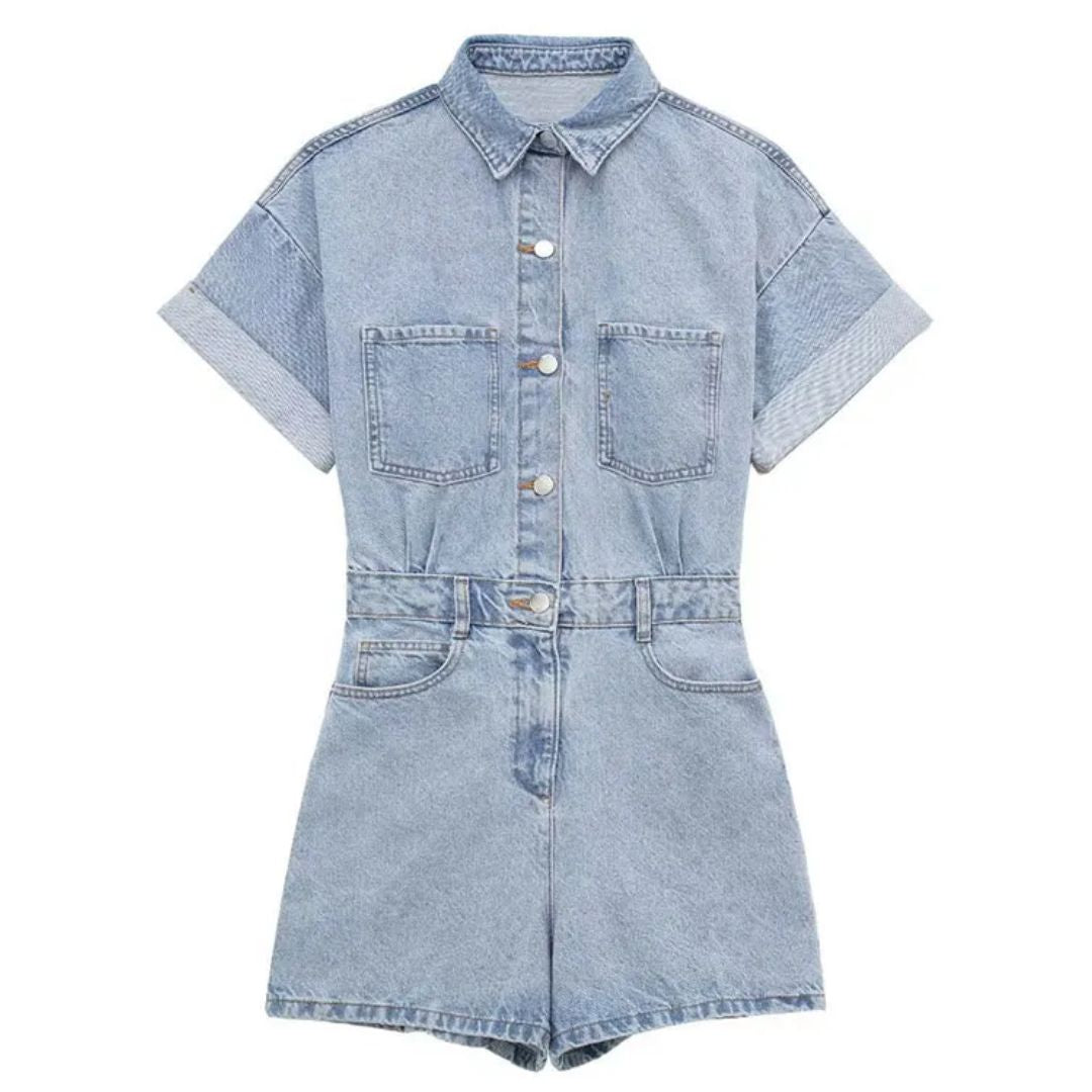 Hannie | Jeans Playsuit Slimfit & Sexy