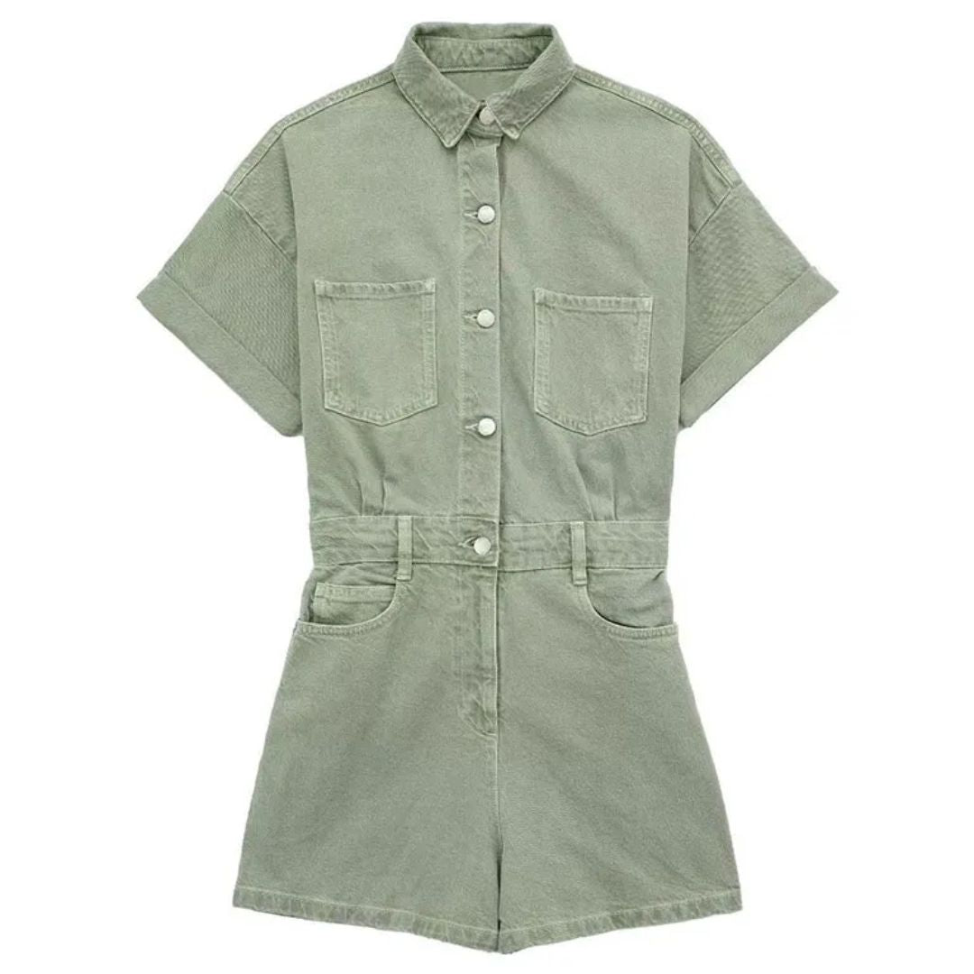 Hannie | Jeans Playsuit Slimfit & Sexy