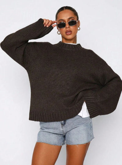 Heidi-Mode | Casual O-Hals Schicke Pullover