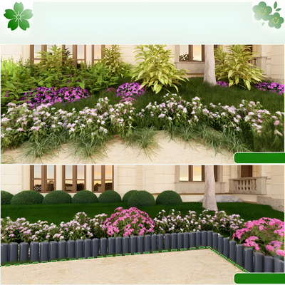 GardenEdge Pro - Dekorative Rasenkante Blumenbeet Garten