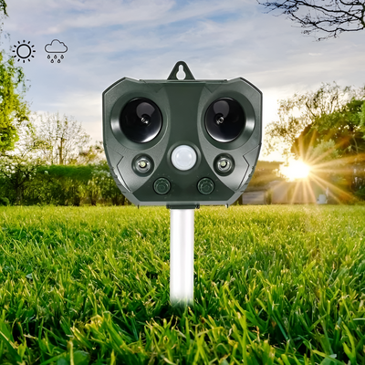 SafeScape Schädlingsbekämpfung - Solarbetriebene Schädlingsbekämpfung mit Ultraschall