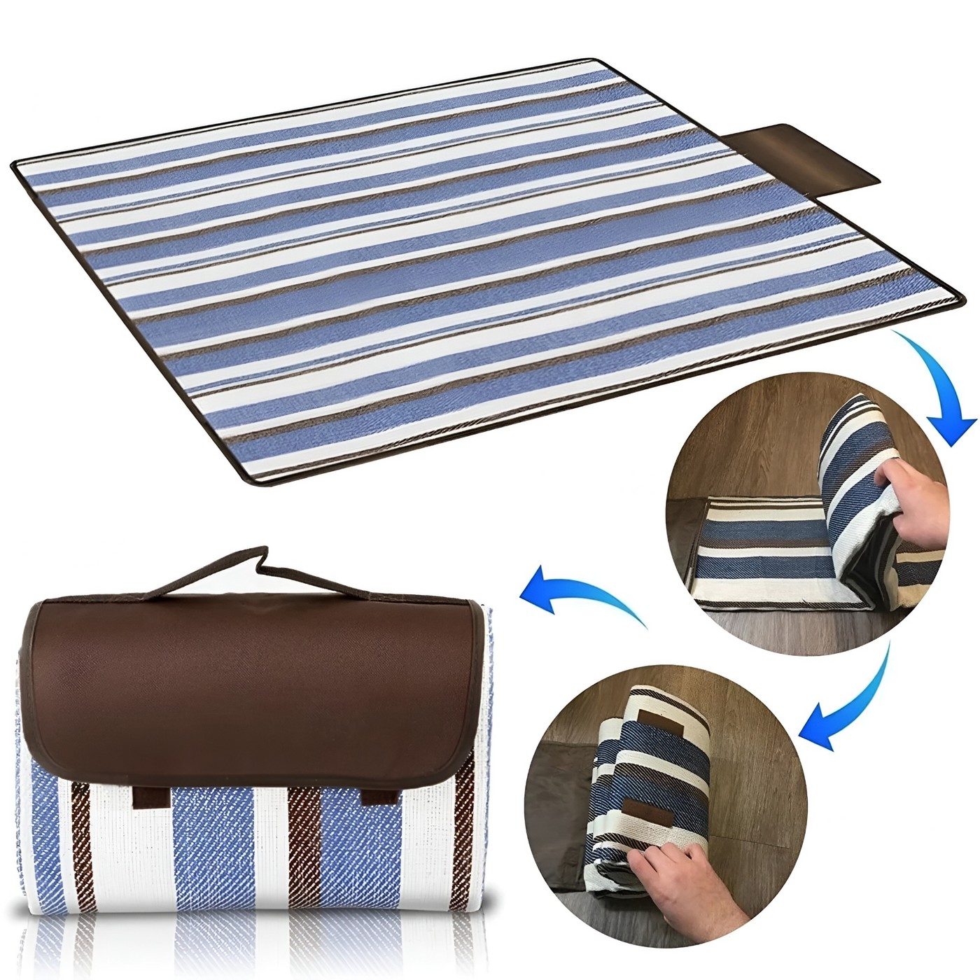 Außen-Decke für Picknicks und Strand –  Extra groß und kompakt | Für Frühling und Sommer