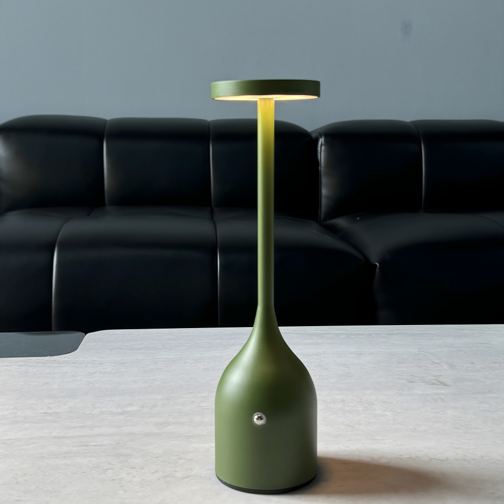 NoirLuxe Lampe – Wiederaufladbare Touch-gesteuerte LED-Schreibtischlampe