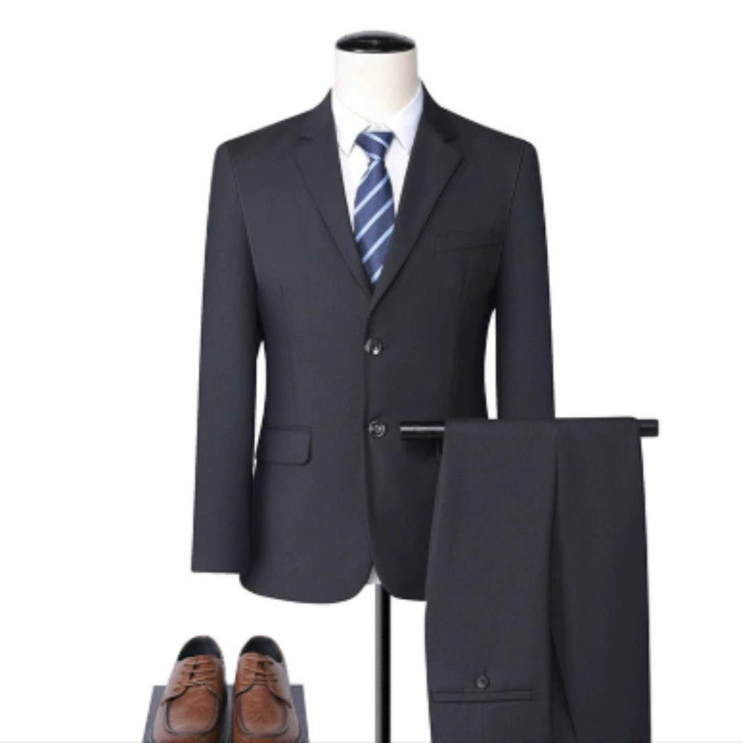 Herren Klassisch Stylisch Hochzeitsgast Anzug Set | Zweiteiliges Set