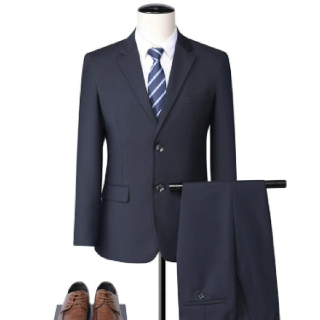 Herren Klassisch Stylisch Hochzeitsgast Anzug Set | Zweiteiliges Set